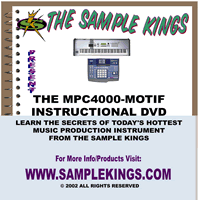 mpc4000-motif instructional dvd